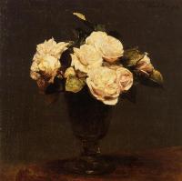 Fantin-Latour, Henri - White Roses